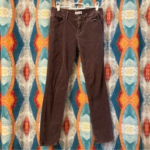 LOFT Modern Skinny Gray Corduroys.